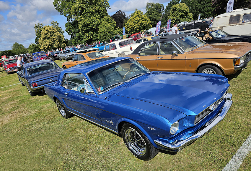 Culford Car show 2023 7 One Man And His Mustang